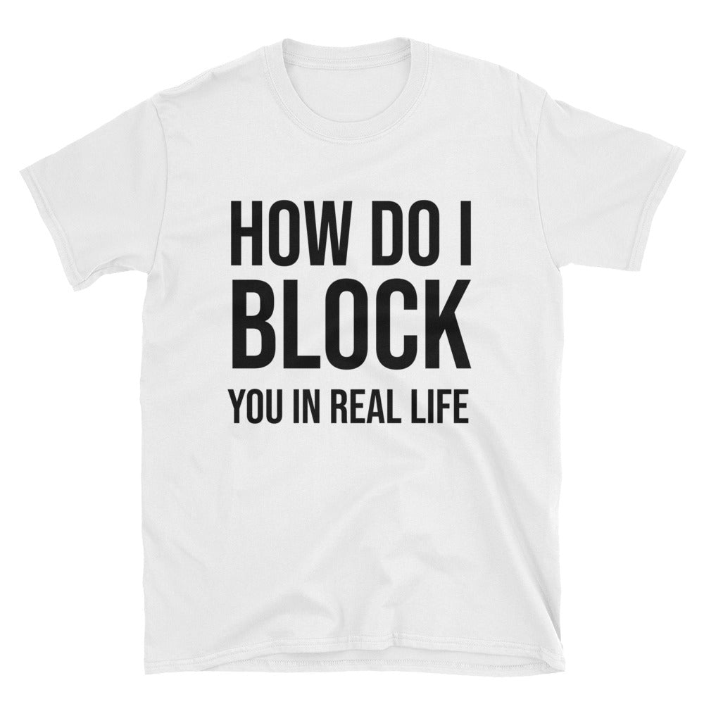 How To Block Tee